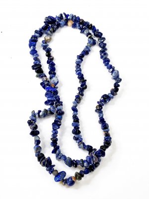Sodalit, Halsband Chips Lång