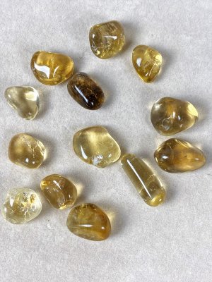 Citrine, Natural Tumbled Big Pack