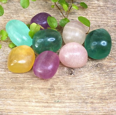 Fluorit, Multi Cuddle Stones