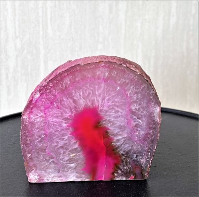 Agate, Pink Tea Light Holder
