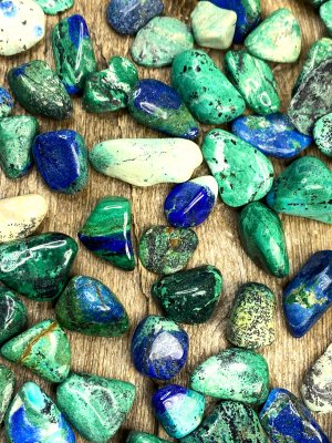 Azurite, Malachite Tumbled Big pack