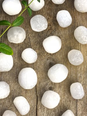 Selenit, Vit Trumlade Matta