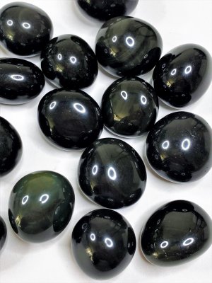 Obsidian, Rainbow Cuddle Stone