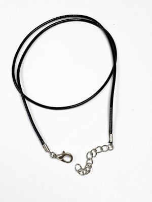 Necklace, Black Cord with clasp