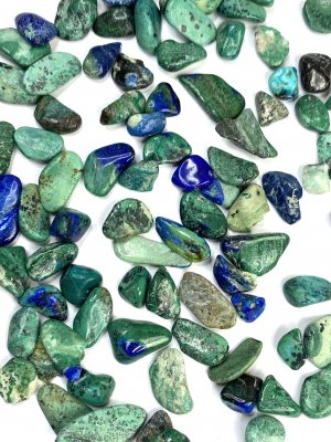 Azurite, Malachite No Hole Large Chips Big Pack