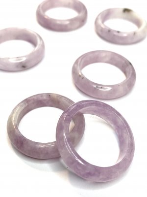 Lepidolite, Purple Stone ring