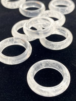 Rock Quartz, Stone Ring