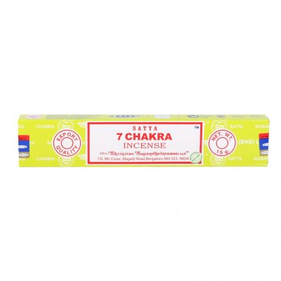 Incense Sticks, Satya 7 Chakra