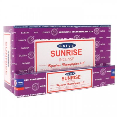 Rökelsepinnar, Satya Sunrise Box