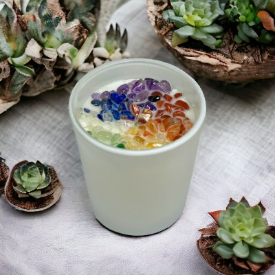 Ljus, Chakra Stenar Doft 160ml
