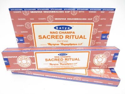 Incense Sticks, Satya Nag Champa Sacred Ritual Box