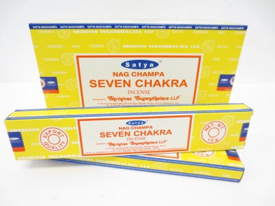Rökelsepinnar, Satya Nag Champa Seven chakra