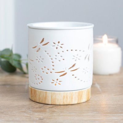 Oil Burner, White Dragonfly