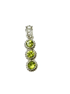 Peridot, Hänge i Sterling Silver