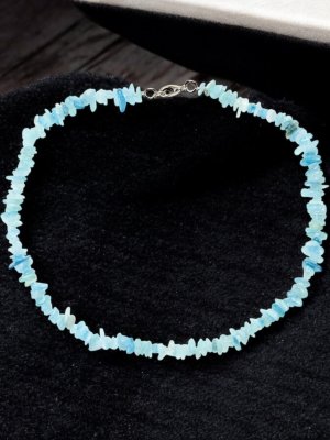 Larimar, Halsband Chips Kort