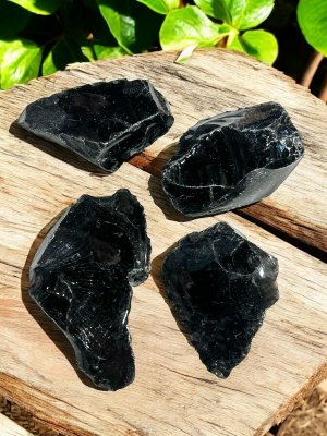 Obsidian, Black Raw Large Big pack