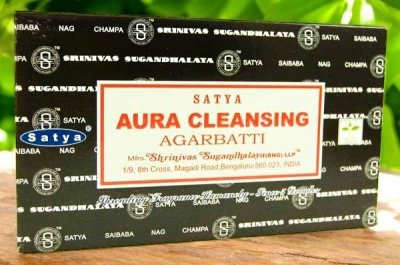 Rökelsepinnar, Satya Aura Cleansing Svart