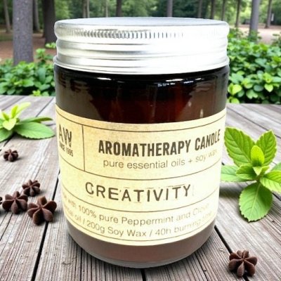 Ljus, Aromaterapi Kreativitet