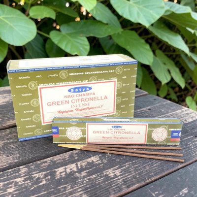Rökelsepinnar, Satya Nag Champa Green Citronella Box