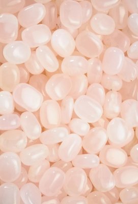 Aragonite, Pink Tumbled EQ