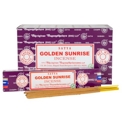 Rökelsepinnar, Satya Golden Sunrise Box
