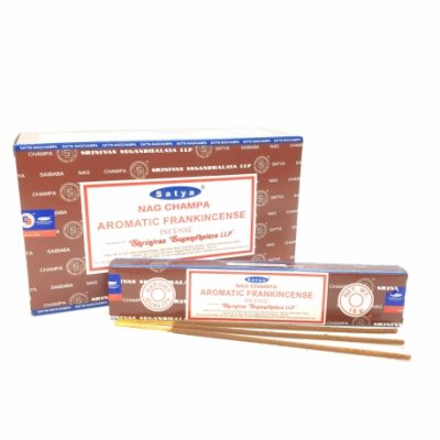 Rökelsepinnar, Satya Nag Champa Aromatisk Frankincense Box