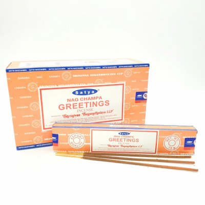 Rökelsepinnar, Satya Nag Champa Greetings Box