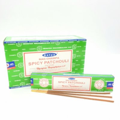 Incense Sticks, Satya Nag Champa Spicy Patchouli