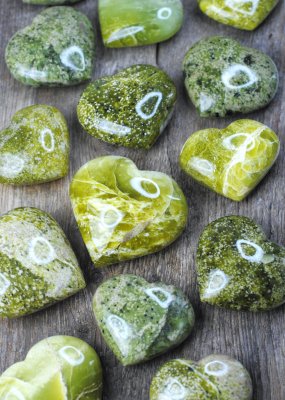 Serpentin, Grön Hjärta