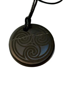 Shungite, Necklace Round