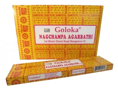 Incense sticks, Goloka Nagchampa