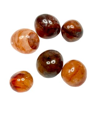 Hematoid quartz, Cuddle Stone